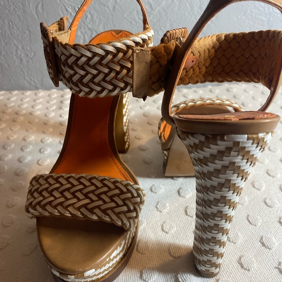 VIA SPIGA Woven Braided Platform Sandals - Picture 12 of 16